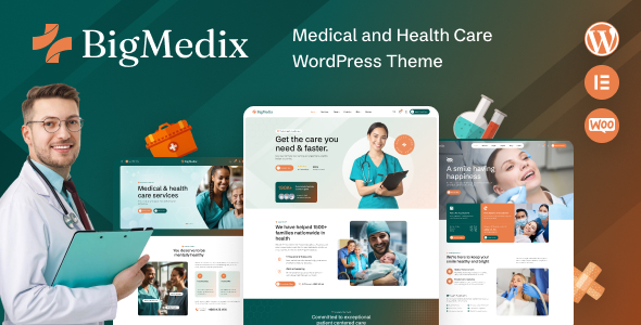 Bigmedix – Medical and Health Care WordPress Theme