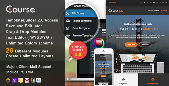 Course – Responsive Email + MailBuild Online