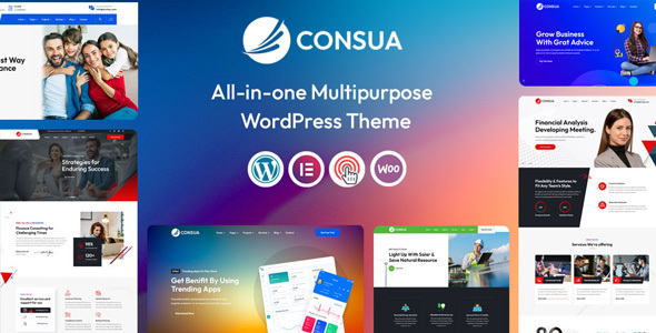 Consua – Business, Finance WordPress Theme