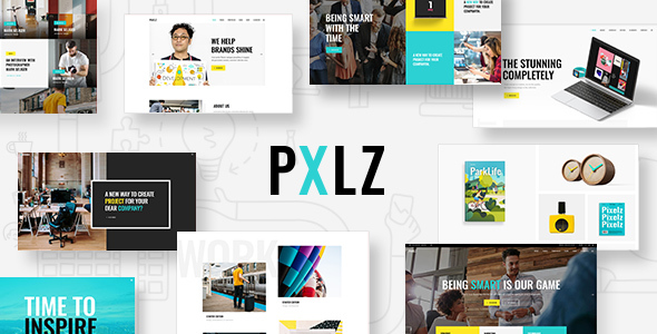 Pxlz – Creative Design Agency WordPress Theme