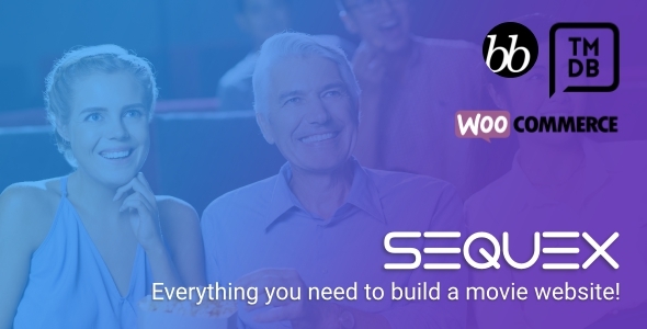 Sequex – WordPress Movie Database Theme
