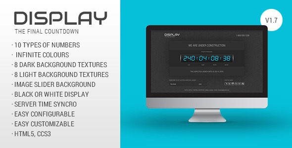 Display – The Final Countdown