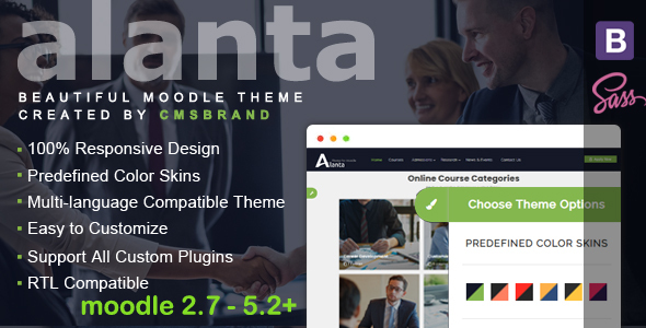 Alanta – Responsive Premium Moodle Theme