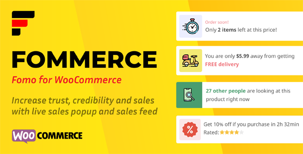 Fommerce – WooCommerce Notification