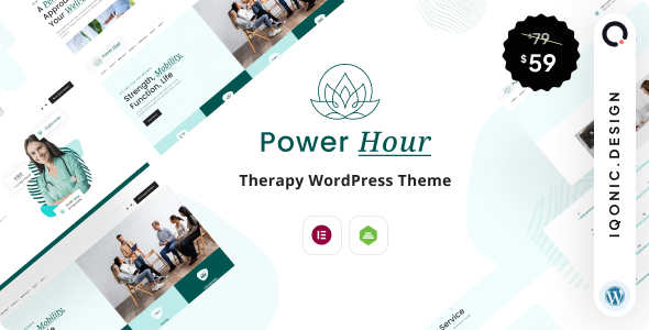 Power Hour – Physical Therapy Web Design WordPress Theme