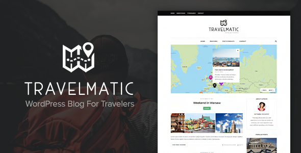 Travelmatic –  Adventure Trips Blog WordPress Theme