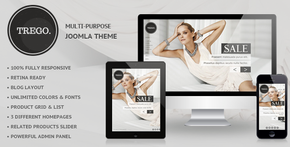 Trego – Premium Responsive Joomla Theme