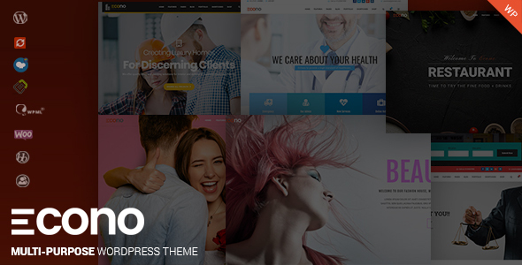 Econo – Creative MultiPurpose WordPress Theme