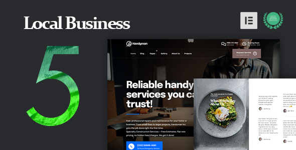 Local Business – WordPress Theme for Small Businesses