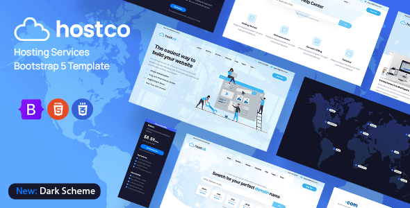 Hostco – Hosting Website Template
