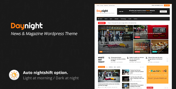 Daynight – Magazine Theme