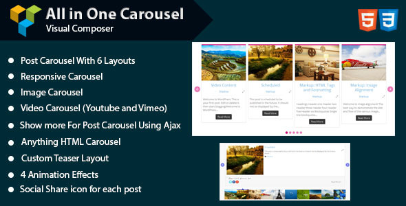 WPBakery Page Builder – All in One Carousel
