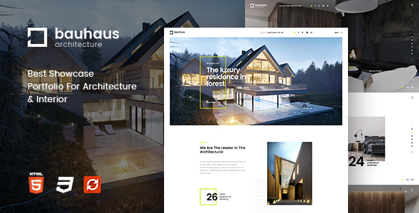 Bauhaus – Architecture & Interior Template