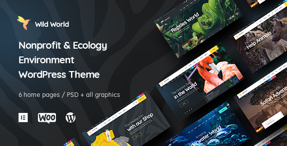 WildWorld – Nonprofit & Ecology WordPress Theme
