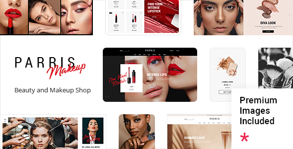 Parris – Beauty and Makeup Shop WordPress Theme