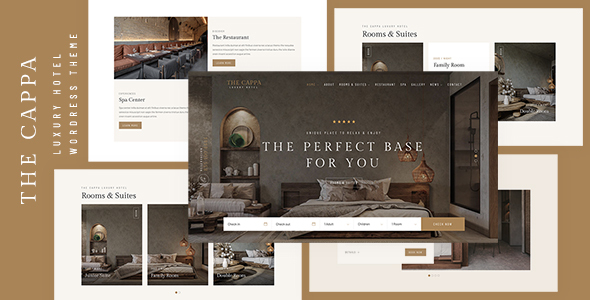 THE CAPPA – Luxury Hotel WordPress & WooCommerce Theme