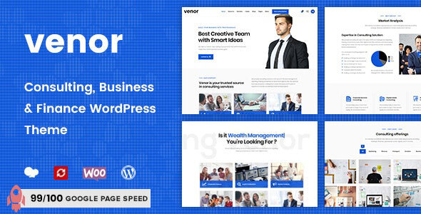 Venor – Business Consulting WordPress Theme