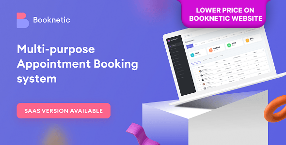 Booknetic – Appointment Booking & Scheduling, Calendar reservation (+ Multi-Vendor Booking / SaaS)