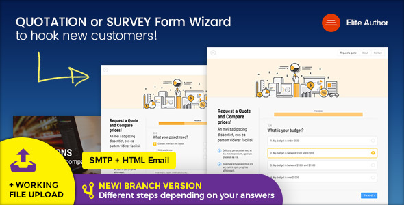 Quote – Quotation or Survey Form Wizard
