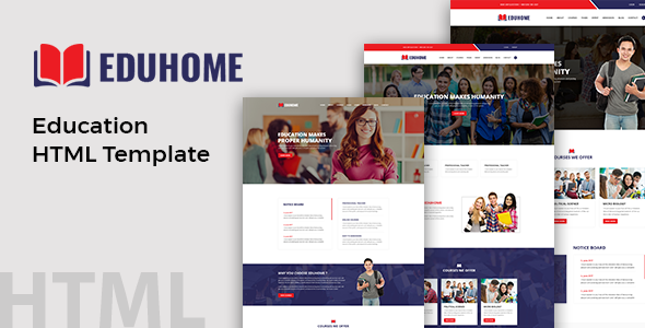 Eduhome – Education Bootstrap Template for College