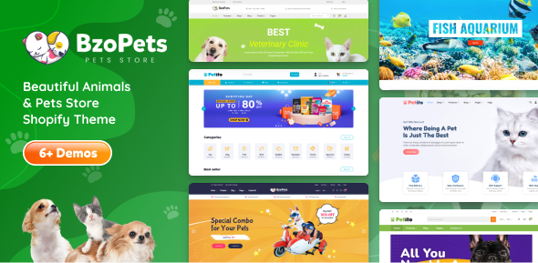 BzoPets – Pet Store and Supplies Shopify 2.0 Theme