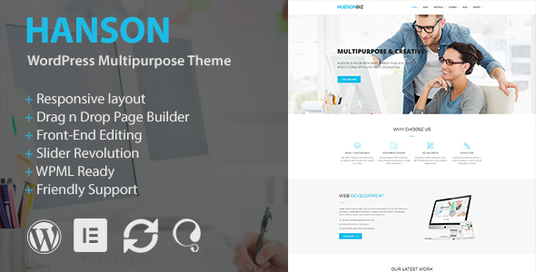 Hanson – Multipurpose WordPress Theme