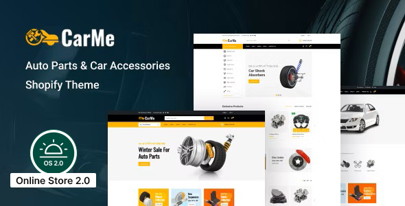 Carme – Auto Parts & Car Accessories Shopify Theme