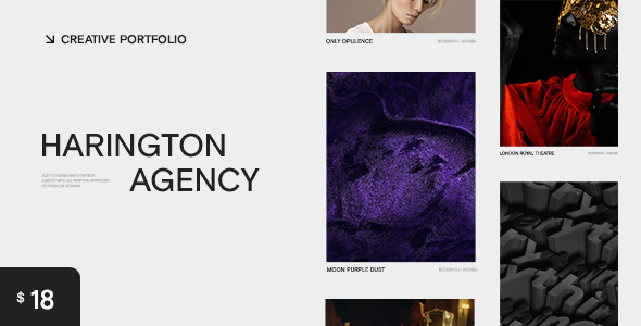 Harington – Creative Portfolio HTML Template