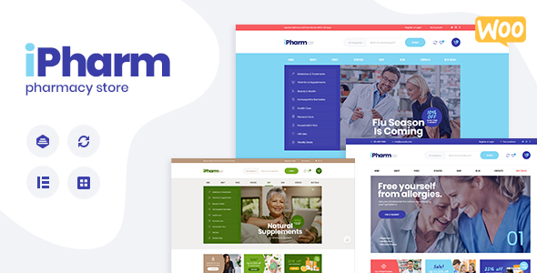 IPharm – Pharmacy Store & Medical Shop WordPress Theme