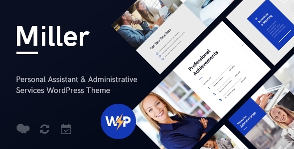 Miller – Personal Assistant & Administrative Services WordPress Theme