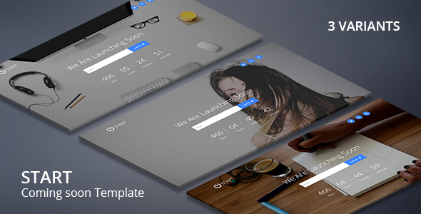 Start – Coming Soon Responsive Template