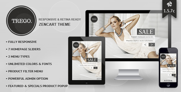 Trego – Premium Responsive Zencart Theme