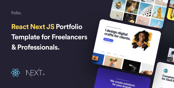 Folio – Creative Next JS Portfolio Template