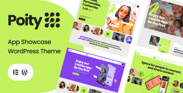 Poity – Technology & App Showcase WordPress Theme