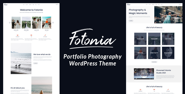 Fotonia – Portfolio Photography Theme for WordPress