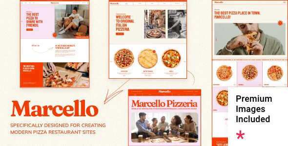 Marcello – Pizza Restaurant WordPress Theme