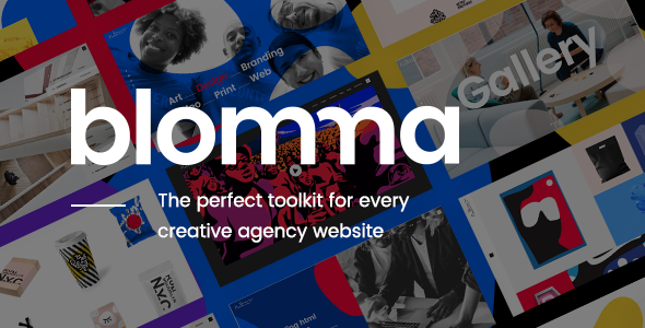 Blomma – Creative Agency Portfolio WordPress Theme