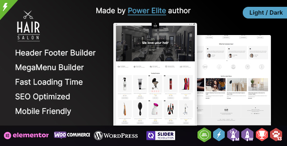 Hair Salon – WooCommerce Responsive Theme