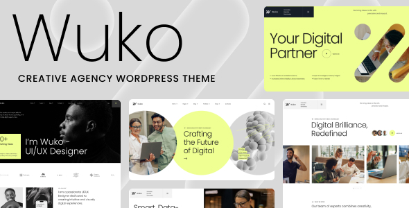 Wuko – Creative Agency WordPress Theme