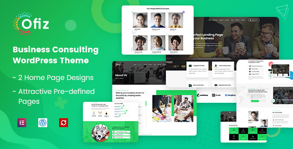 Ofiz – WordPress Business Consulting Theme