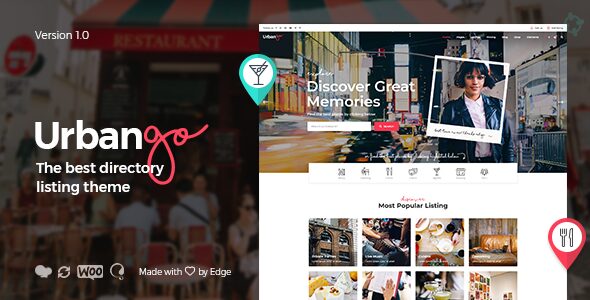 UrbanGo – Directory and Listing WordPress Theme