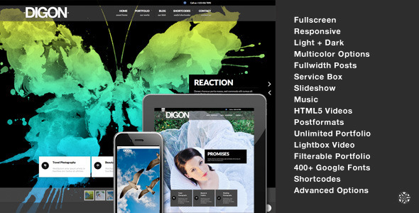 Digon – Photography Theme for WordPress