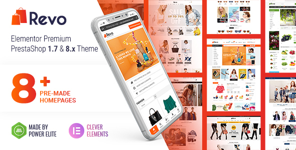 Revo – Elementor Premium Responsive PrestaShop Theme