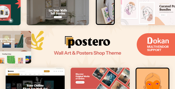 Postero – Wall Art & Poster WooCommerce Theme