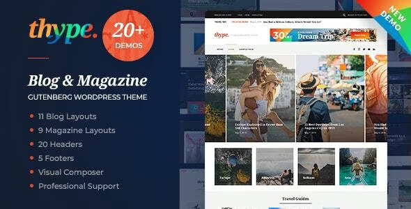 Thype – Personal Blog Theme