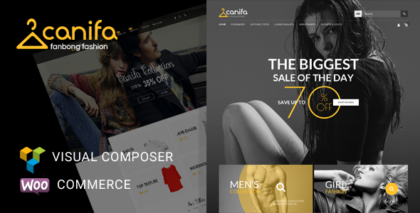 Canifa – Fashion Shop RTL Responsive WooCommerce WordPress Theme
