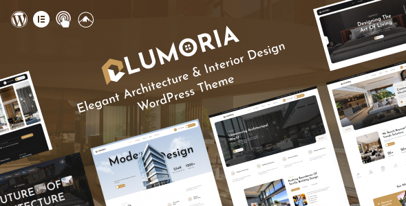 Lumoria –  Architect, Construction WordPress Theme