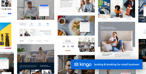 Kingo – Booking WordPress for Small Business