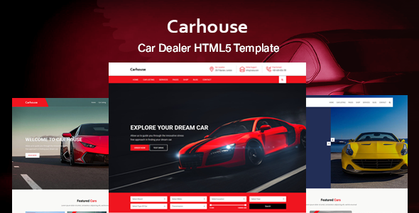 Car House – Automobile HTML5 Template
