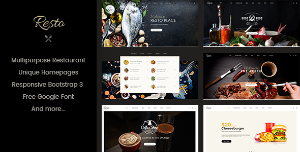 Resto – Multipurpose Restaurant & Cafe WordPress Theme
